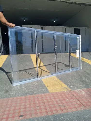 JANELÃO 1.00X2.00 4 FOLHAS EM ALUMÍNIO NATURAL NA PROMOÇÃO