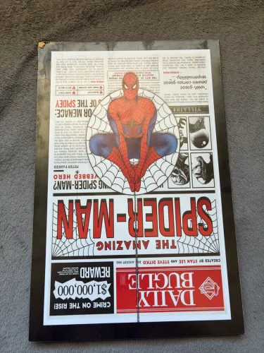 Placa Decorativa - Homem Aranha