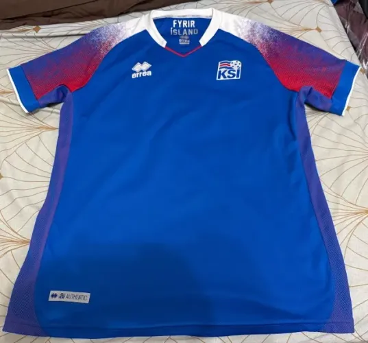 camisa errea islandia 2018 home