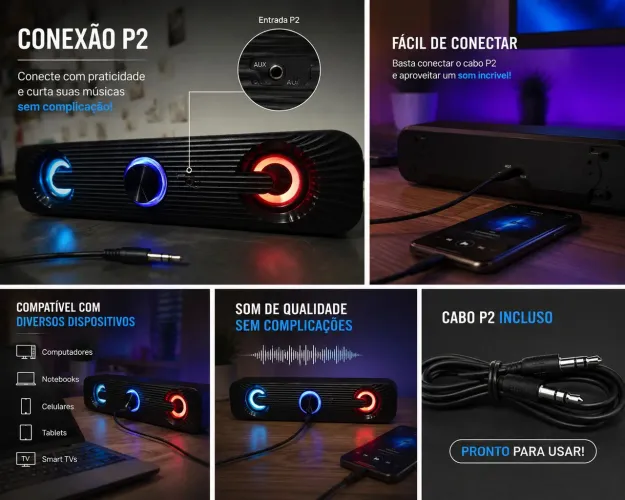 VENDO SOUNDBAR PARA TV, NOT ETC ...