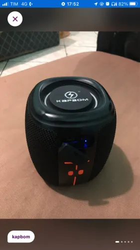 Caixinha bluetooth 50W usada