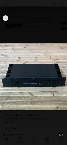 Amplificador de referência Vintage Alesis RA100