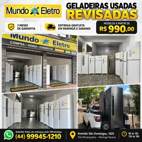 SOLICITE FOTOS ATUALIZADAS- Geladeira (fotos ilustrativas)