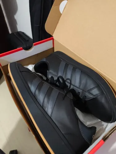 Tênis Adidas Grand Court TD Preto Original Seminovo