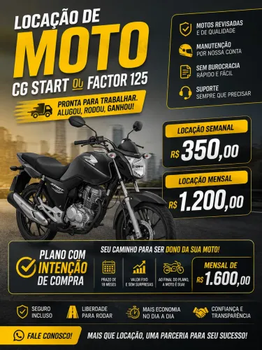 Aluguel de motos