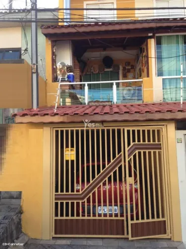 Sobrado à venda no b. Anchieta em São Bernardo, 3 dorm 2 vg. 190m² REF: 17489