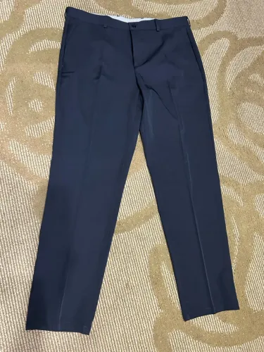 Calça social masculina preta - tamanho 50