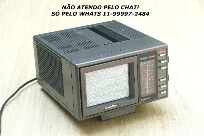 Mini TV Goldstar portátil LEIA o anúncio!