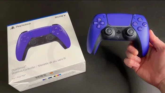 ? Controle DualSense PS5 Original Roxo (Galactic Purple) - Novo, Aberto Apenas para Teste