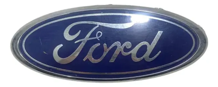 Emblema Tampa Traseira Ford Ka Focus Sedan 7u5a19h250aa Azul