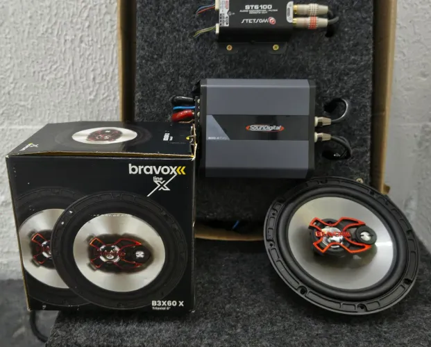 Baixou: Som automotivo completo