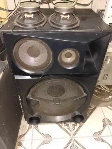 shake 7 15'' 4ohms 4 vias sem ronco ou chiado