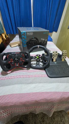 Volante G923 XBOX/PC + F1 + Acessórios