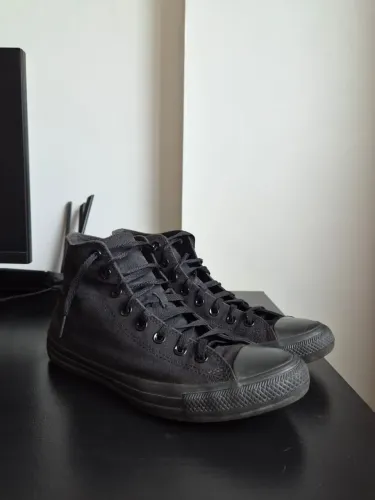 Tênis Cano Alto Converse All Star Preto
