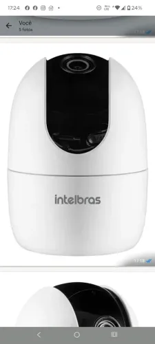 Câmera Inteligente Visão 360° IM4 C Intelbras