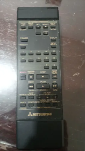 Controle remoto para Vídeo Cassete Mitsubishi 