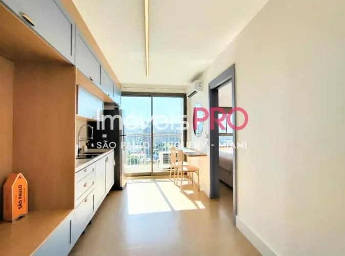 Apartamento novo, compacto, Campo Belo