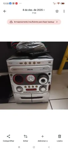 Aparelho de Som Philips