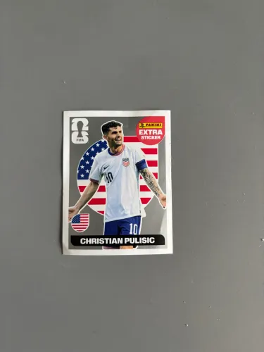 Figurinha Prata Christian Pulisic