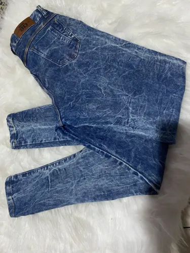 Calça jeans feminina 3d denim num 40