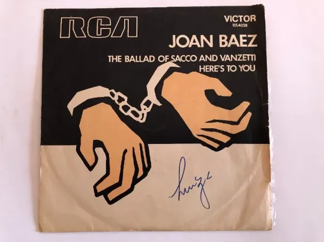 Joan Baez: Here's To You (1973) Vinil Compacto