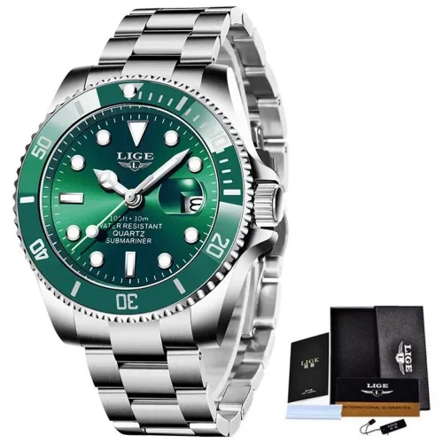 Relógio Masculino Lige Verde
