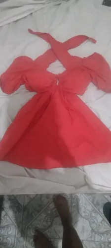 Vendo macaquinha vestido novo nunca usado