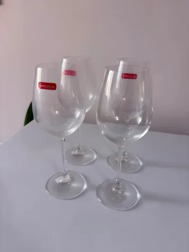 Jogo de 4 taças de vinho cristal Spiegelau