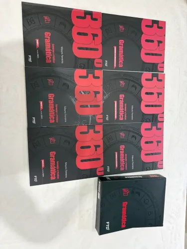 Box Completo (6 Livros) Gramática 360 Graus - Aprender E Praticar