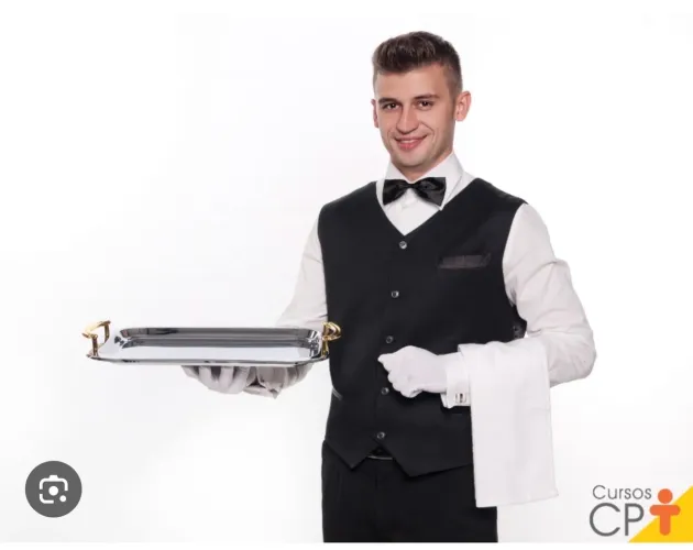 Atendente masculino 
