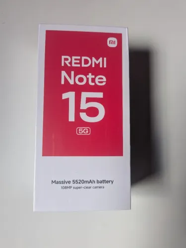 Redmi Note 15 5g 256/8gb lacrado