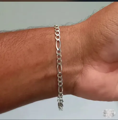 Pulseira 3x1 em prata 925 nova com certificado