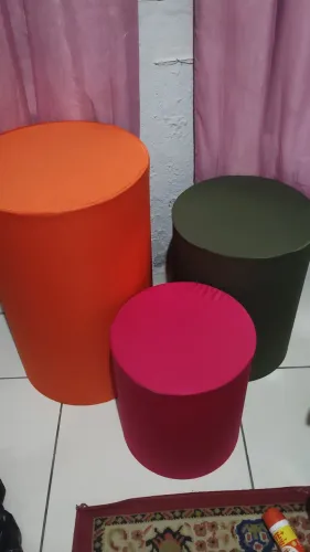Trio mesa cilindro