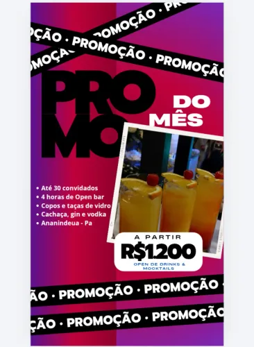 Open Bar eventos 