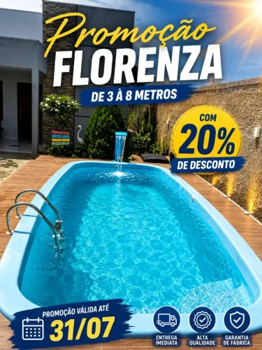 Piscinas de fibra