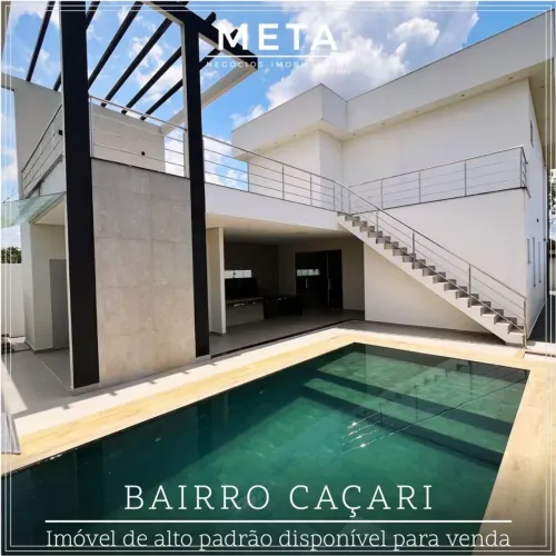 VENDE-SE RESIDÊNCIA DE ALTO PADRÃO NO BAIRRO CAÇARI