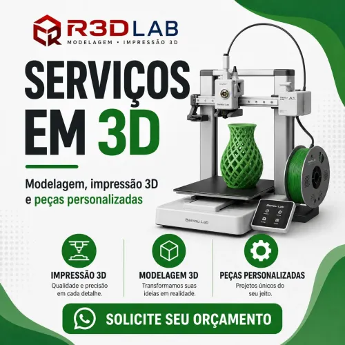 Serviço de Impressão 3D