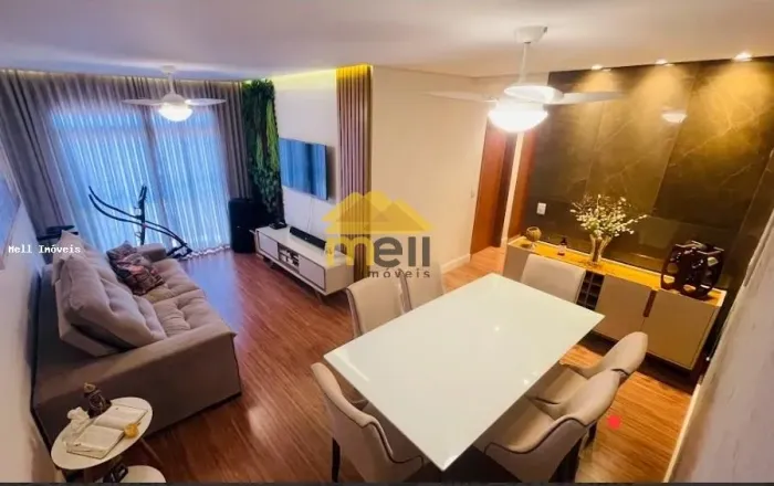 Apartamento para Venda em Presidente Prudente, Vila Cristina, 3 dormitórios, 1 suíte, 3 ba