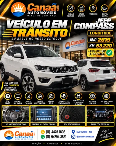 Jeep Compass Longitude 2.0 4X2 Flex 16V Aut. 2019