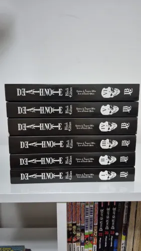 Mangá Death Note Black Edition Coleção Completa 6 volumes