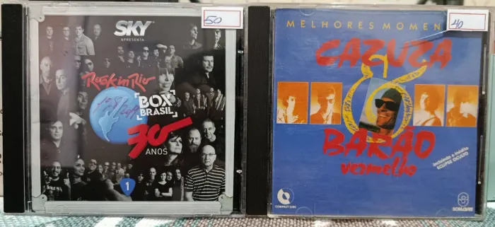 CD Combo ROCK in Rio 30 anos + Cazuza e Barão Vermelho em Super Promoção!