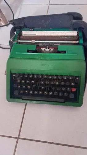 Máquina de datilografia para quem colecionador 