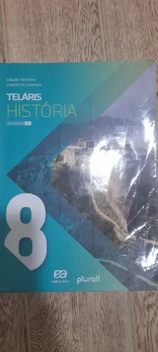 Livro didático de História do 8° ano do Ensino fundamental- Teláris História 8