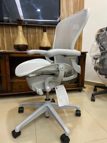 Cadeira Herman Miller New Aeron C Completa Mineral Nova