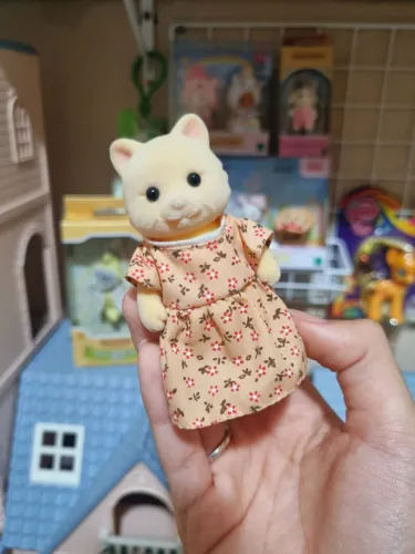 Sylvanian families mãe gata chantilly