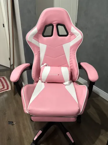 Cadeira gamer python fly rosa