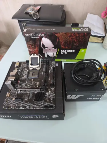 Kit Pc - placa mãe - placa de vídeo - fonte de alimentação Pc gamer 