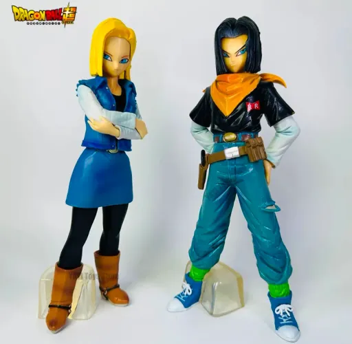 ANDROID 17 E 18 ACTION FIGURES DRAGON BALL