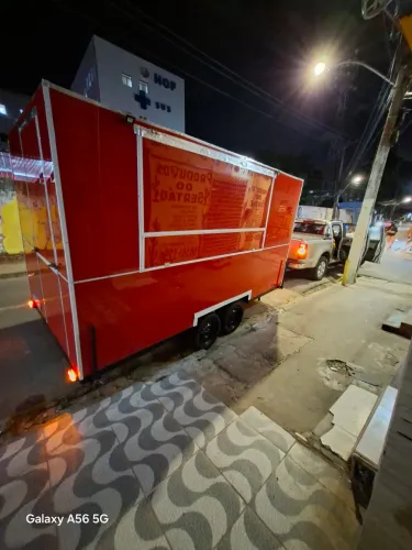 Trailer 4x2 VERMELHO em ACM 