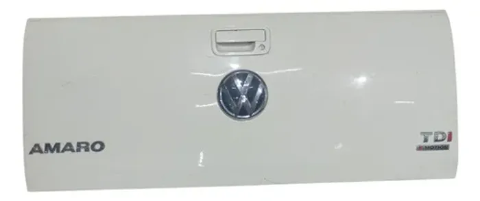 Tampa Traseira Caçamba Amarok 2011 2012 2013 C/detalhe Branco
